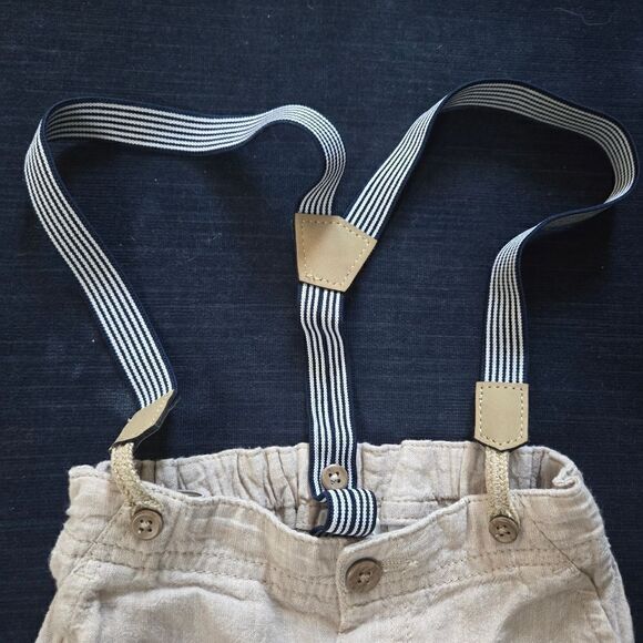 H&M Linen Overall Baby Gap t-shirt 12 18 Lot - Picture 5 of 12